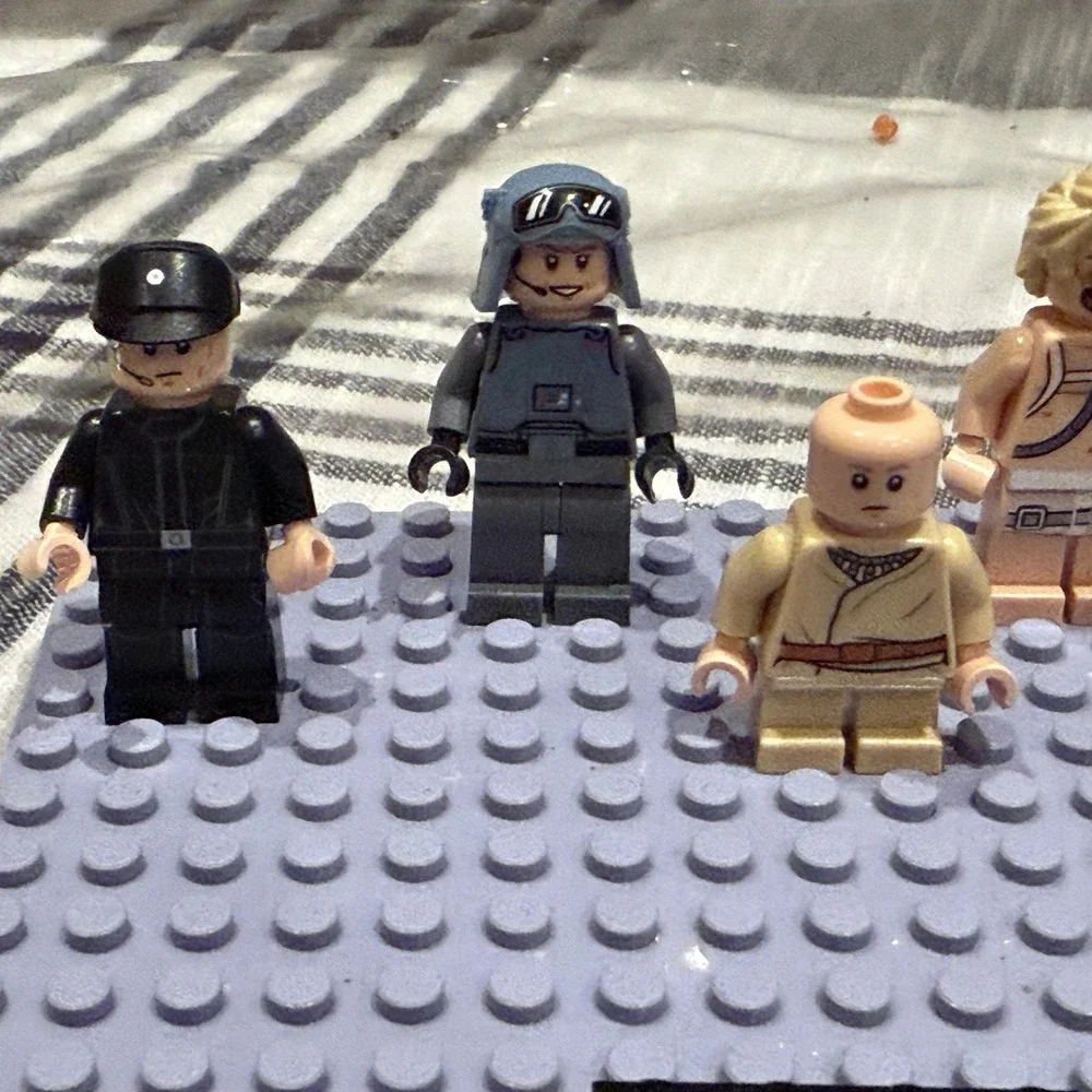 LEGO Star Wars Minifigure Lot Grogu Mandalorian Rancor Arm Yavin 4 Figures